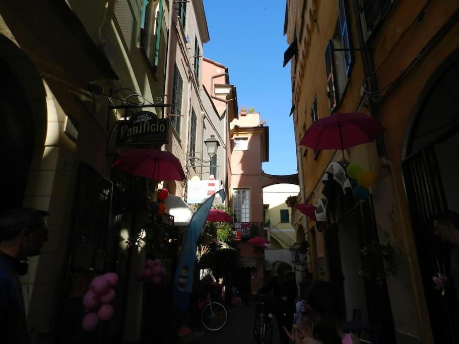 Sea View, In The Old Town Santo Stefano Al Mare Apartment Exterior photo